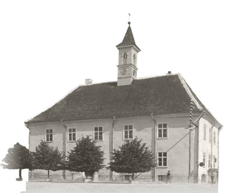 Visit Saaremaa - Kuressaare Raekoda - ajalooline foto