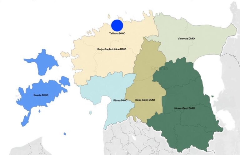Visit Saaremaa - Eesti DMOde kaart - foto