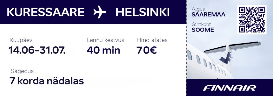 Visit Saaremaa - Lennuinfo aastaks 2027 - foto